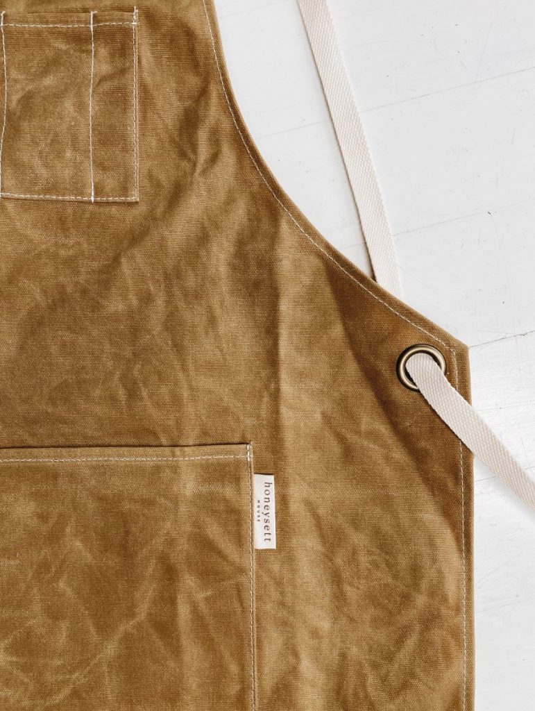 Waxed Canvas Apron Honeysett House